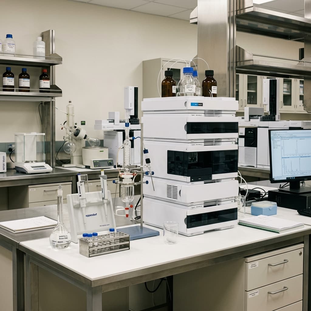 Precision analytical chemistry laboratory